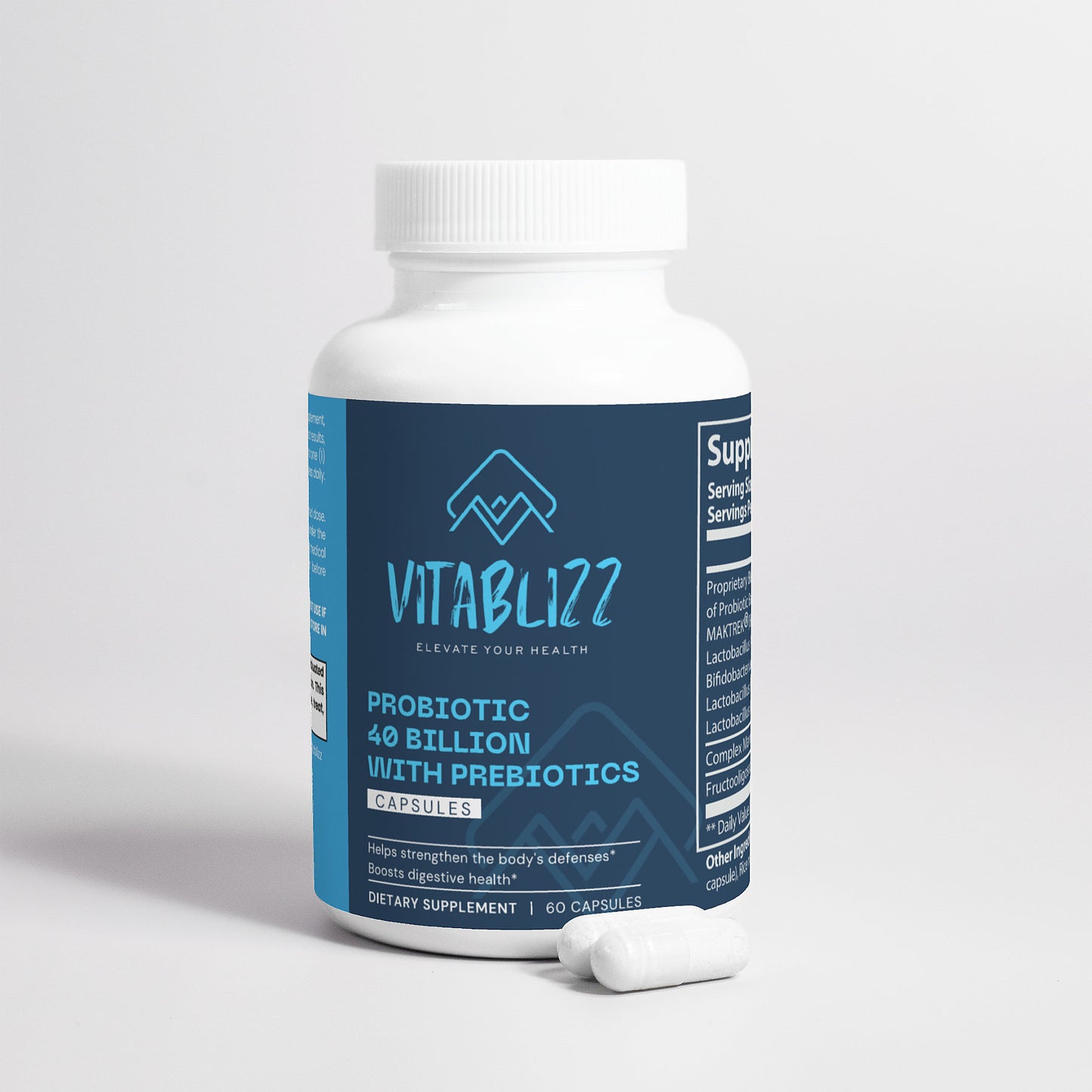 Probiotic 40 Billion with Prebiotics